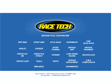 Tablet Screenshot of old.racetech.com